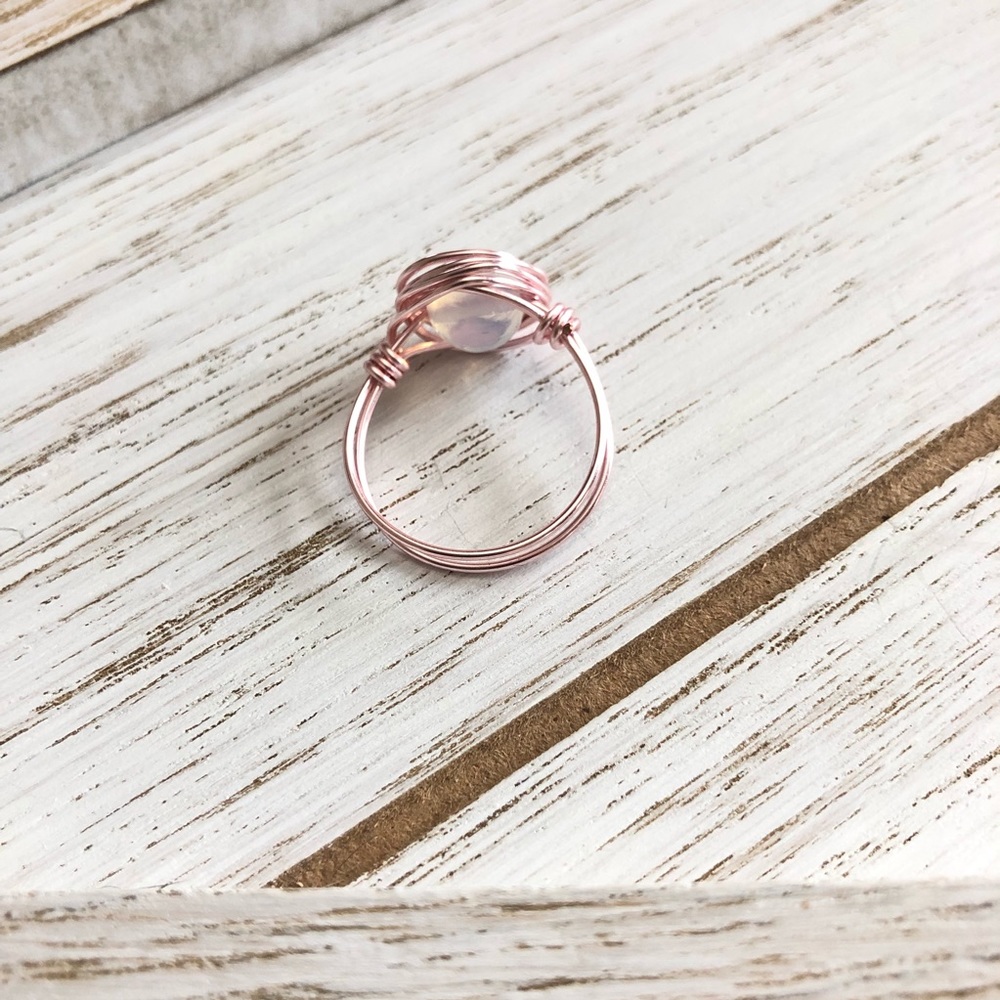 Handmade Opalite Ring - Picture 3 of 3